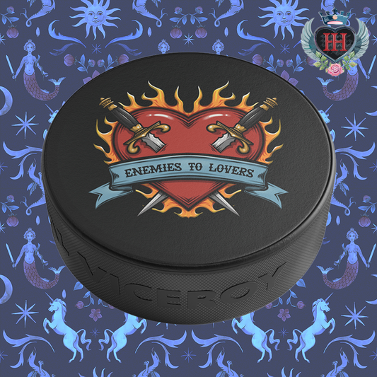 Enemies to Lovers Hockey Puck