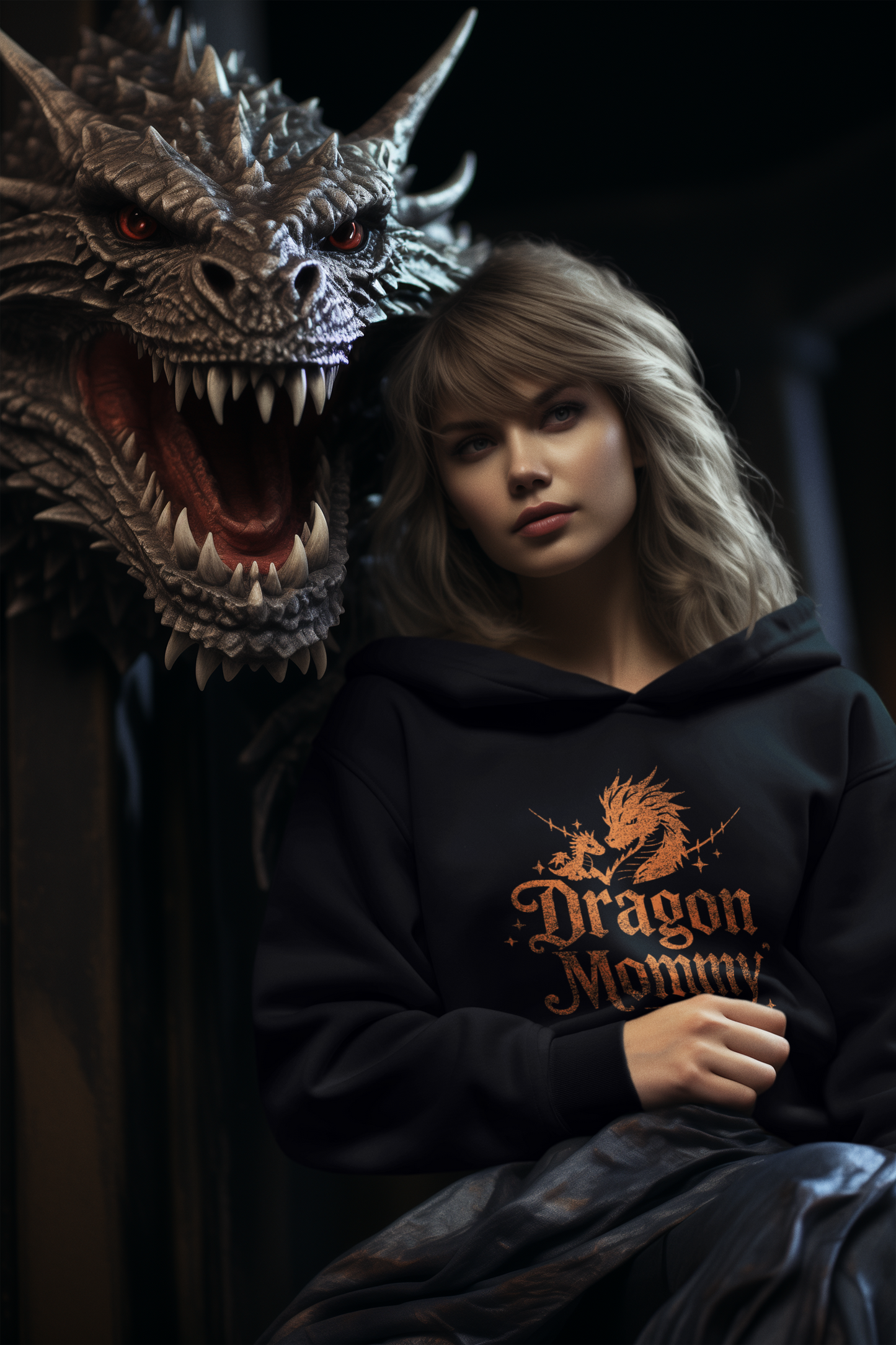 Dragon Mommy Hoodie