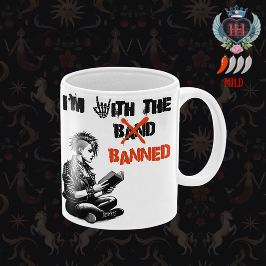 Taza del malvado libro prohibido