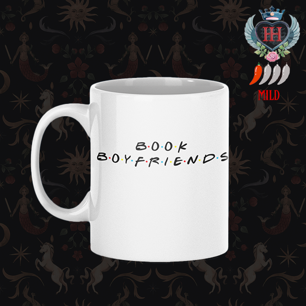 Taza de chico(amigo) de libros