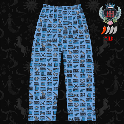 Trope-ful Pajama Bottoms (Blue)