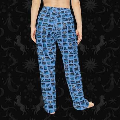 Trope-ful Pajama Bottoms (Blue)