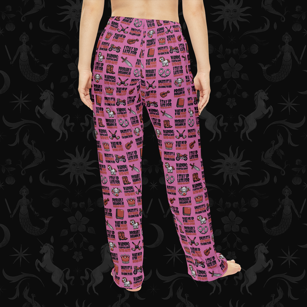 Trope-ful Pajama Bottoms (Pink)