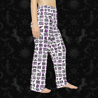 Trope-ful Pajama Bottoms (White)