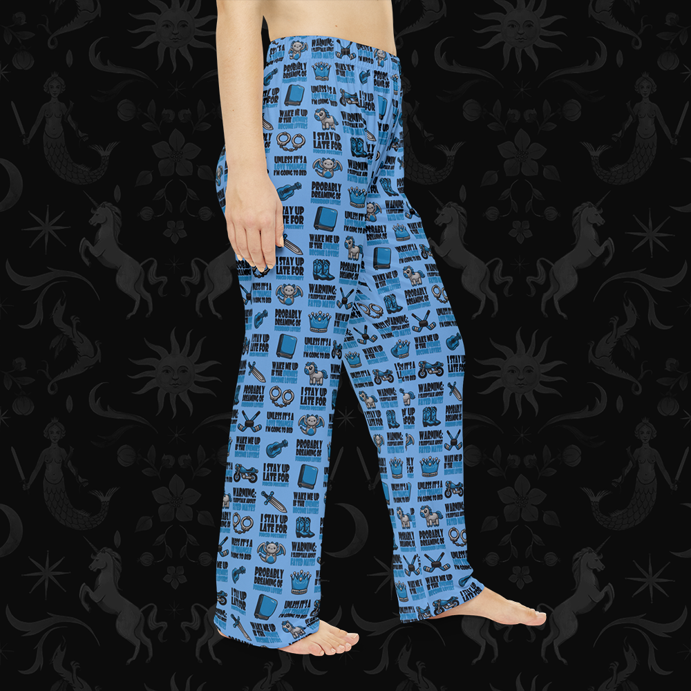 Trope-ful Pajama Bottoms (Blue)