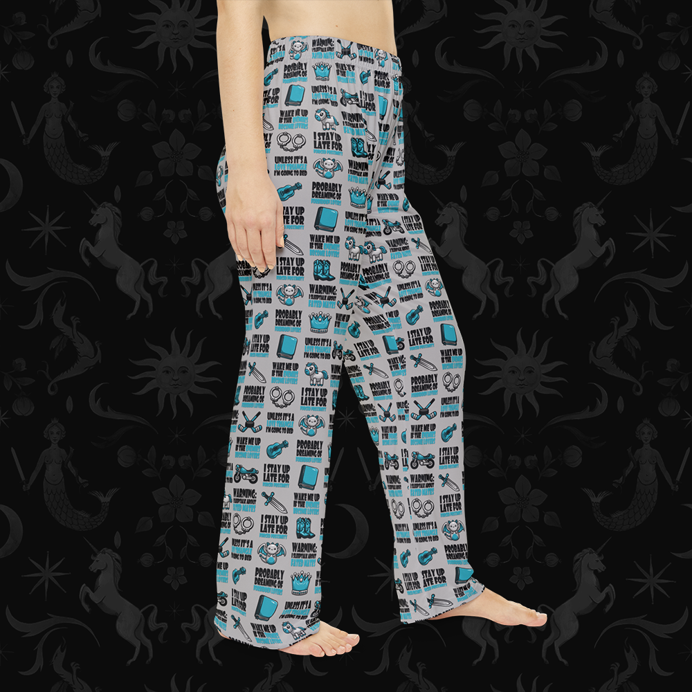 Trope-ful Pajama Bottoms (Grey)