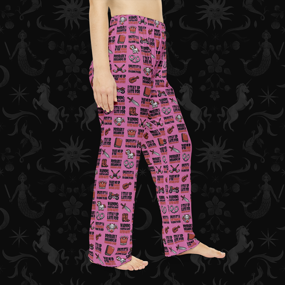 Trope-ful Pajama Bottoms (Pink)