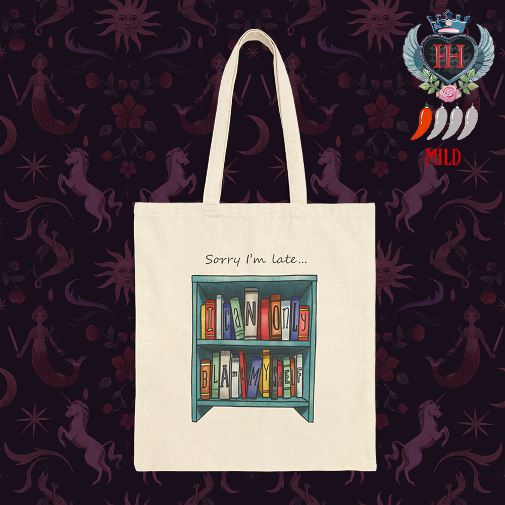 Blame My Shelf Tote Bag