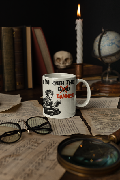 Taza del malvado libro prohibido